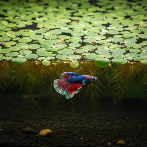 Amazon Frogbit for betta aquarium
