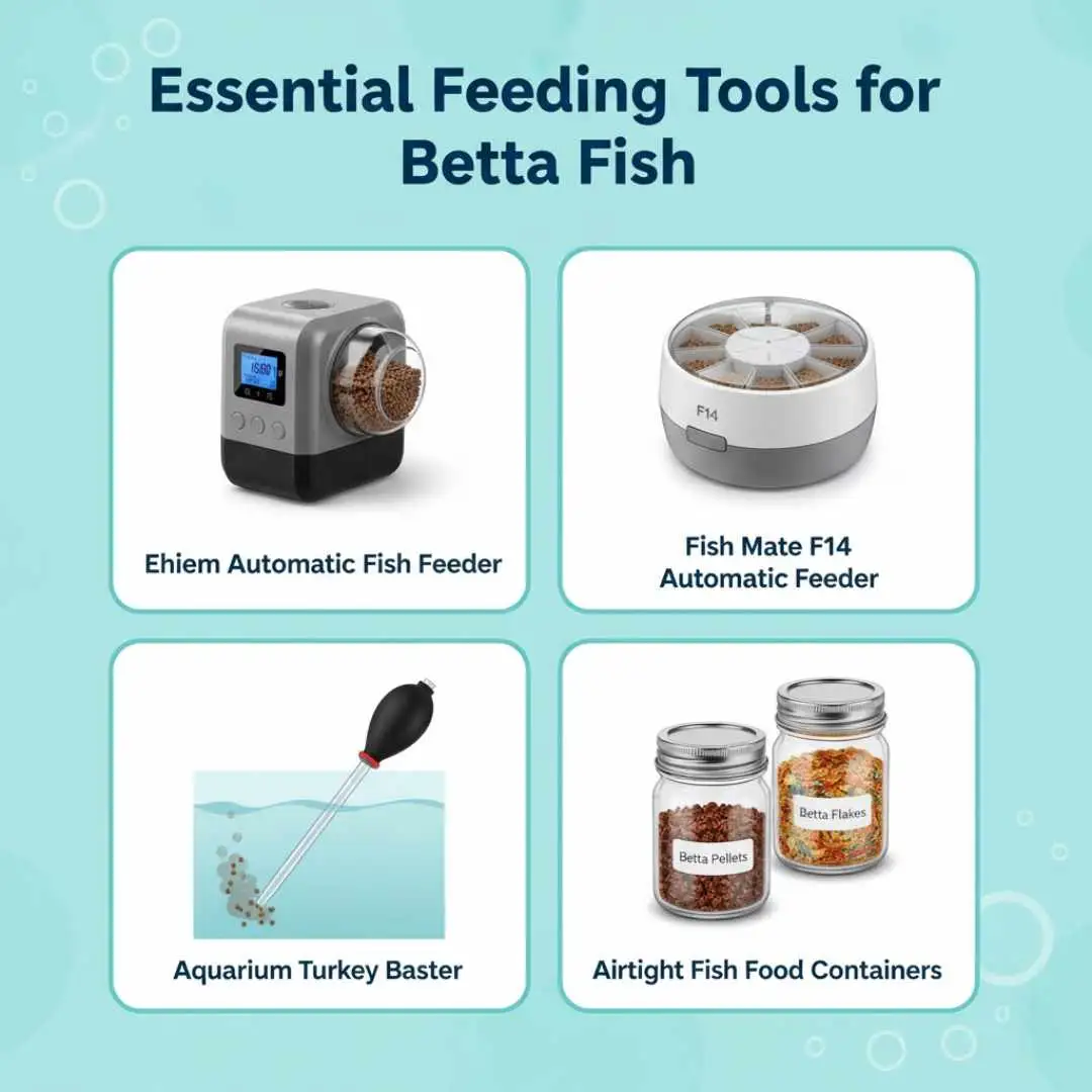 Essential Feeding Tools for Betta Fish