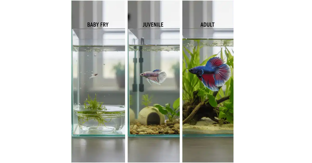 do betta fish grow